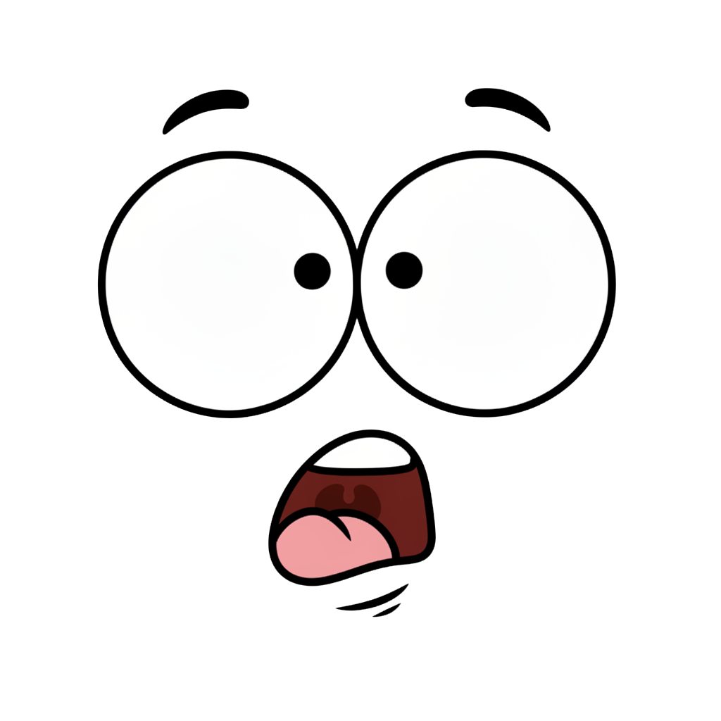 Quibble talking-calm face